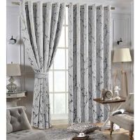 Canora Grey Odele Pencil Pleat Room Darkening Curtains Silver Width 137 x Drop 168 cm