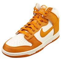 Nike Dunk Hi Retro Se Mens Fashion Trainers in Monarch White - 9.5 UK
