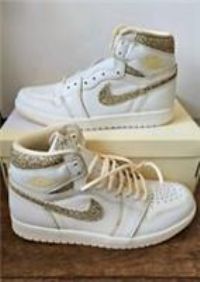 Nike Air Jordan 1 Retro Hi OG Craft Mens Trainers UK 9 BNIB