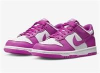 Nike Dunk Low BG White Active Fuchsia Pink Trainer Sneaker UK5.5 EU38.5