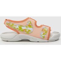 Nike orange sunray adjust 6 Youth Sandals