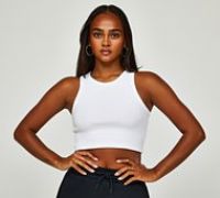 Jordan Womens Core Tank Top - White - Size S