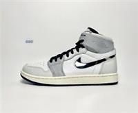 Nike Air Jordan 1 High Zoom CMFT 2 Chrome Swoosh OG White Silver UK Size 9 EU 44