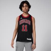 Chicago Bulls Statement Edition Older Kids' Nike Dri-FIT Swingman Jersey - Black - Polyester