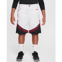 Chicago Bulls Older Kids' Nike Dri-FIT NBA Swingman Shorts - White - Polyester