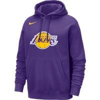 Los Angeles Lakers Club Men's Nike NBA Pullover Hoodie - Purple - Cotton/Polyester