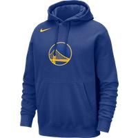 Golden State Warriors Club Men's Nike NBA Pullover Hoodie - Blue - Cotton/Polyester