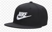 NIKE FB5081-010 K NK DF PRO Cap S FB FUT Hat Unisex Black/White Size 1SIZE