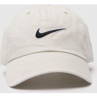 NIKE FB5369-072 U NK Club Cap U CB SWSH L Hat Unisex Adult Light Bone/Black Size M/L