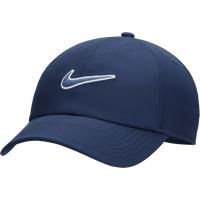 NIKE FB5369-410 U NK Club Cap U CB SWSH L Hat Unisex Adult Midnight Navy/Midnight Navy Size S/M
