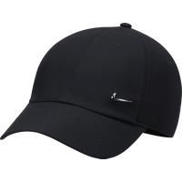 NIKE FB5372-010 U NK DF Club Cap U CB MTSWSH L Hat Unisex Adult Black/Metallic Silver Size S/M