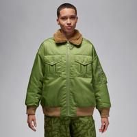 Nike Air Jordan Renegade Jacket Full Zip FB5088-340 Olive/Brown Kelp Women Sz XS