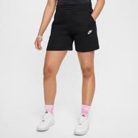 Nike Sportswear Club Fleece Older Kids' (Girls') 13cm (approx.) French Terry Shorts - Black - Cotton/Polyester
