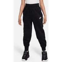Nike Sportswear Club Fleece Older Kids' (Girls') High-Waisted Fitted Trousers - Black - Cotton/Polyester