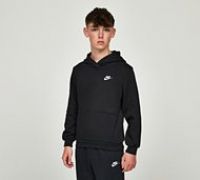 Nike Junior Club Overhead Hoodie - Black - Size L/B