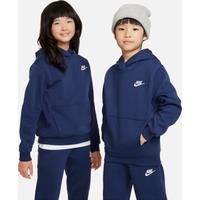 Nike Hoodie Pullover Sweatshirt Size Kids XS Navy Blue FD3000–410 New