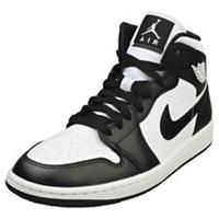 Nike Air Jordan 1 Mid Trainers UK Size 9.5 EU 44.5 DV0991 101 ‘Panda’ Unisex