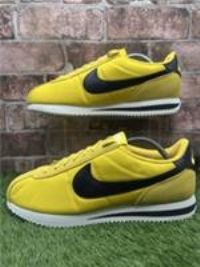 Nike Classic Cortez Yellow Vivid Sulfur Womens Trainers UK 7 New DZ2795-700