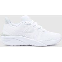 Nike white star runner 4 Youth trainers