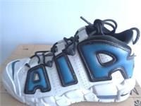 Nike light grey air more uptempo Boys Youth Trainers