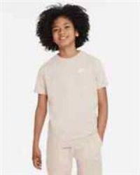 Nike Kids XS Beige T-Shirt Sports Wear - The Nike Tee