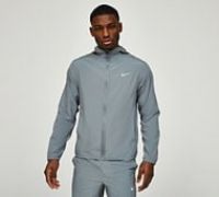 Nike Jacket Mens L Gray Training Full Zip  Athletic Shirt Defect See Pictures