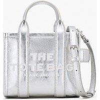 Marc Jacobs The Metallic Leather Crossbody Tote Bag