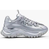 Marc Jacobs The Lazy Hiker Trainers - Silver