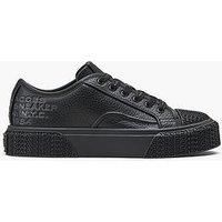 Marc Jacobs The Leather Sneakers - Black