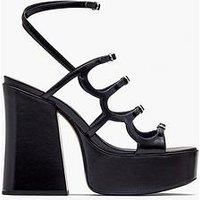 Marc Jacobs The Kiki Platform Sandals - Black
