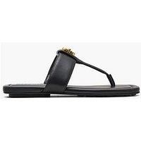 Marc Jacobs The Dual T Sandals - Black