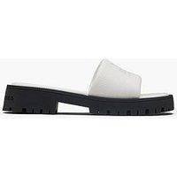 MICHAEL KORS The Lug Sole Slide Sandal Women's Size US 9 Bright White