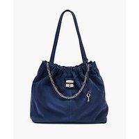 Marc Jacobs Cristina Suede Tote Bag - Blue