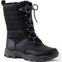 Lands' End Women's Squall Snow Boot in Black | Size: 4