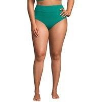 Plus High Leg Bikini Bottoms