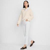 Cropped Flare Jeans, High Waisted