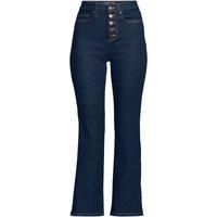 Cropped Flare Jeans, High Waisted