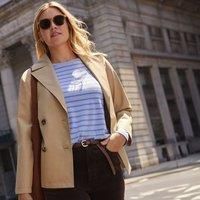 Cropped Trench Jacket