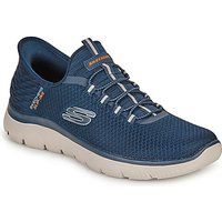 Skechers  SUMMITS SLIP-INS  men's Slip-ons (Shoes) in Blue