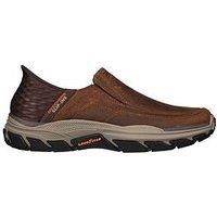 Skechers Slip Ins Respected Elgin Mens Relaxed Fit Loafer Shoes Size 8-13