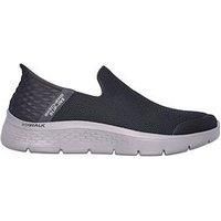 Skechers Slip Ins Go Walk Flex Mens Stretch Fit Slip On Trainers Shoes Grey
