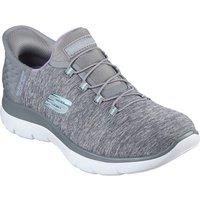 Skechers Women/'s Summits Dazzling Haze Sneaker, Gray, 7 UK