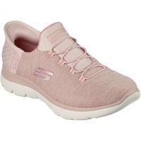 Skechers Women/'s Slip-on Summits - Dazzling Haze - Rose - UK 6