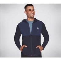 Skechers Men/'s Skechknits Ultra Go Lite Fz Hoodie Hooded Sweatshirt, Navy, XL EU