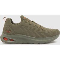 SKECHERS bobs unity cool optic trainers in khaki
