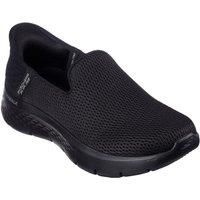Skechers Women/'s Go Walk Flex Slip-ins-Relish Sneaker, Black, 6 UK Wide