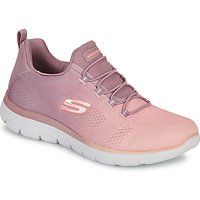 Skechers Women/'s Summits Sneaker, Light Mauve Mesh/Coral Trim, 3 UK