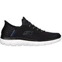 Skechers Summits Slip-Ins Trainers - Black Mesh