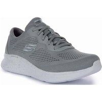 Skechers Skech Lite Pro Vegan Air Cool Memory Foam Trainer Grey Womens UK 3 - 8