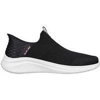 Skechers Men/'s Hands-Free Slip-ins Ultra Flex 3.0 Smooth Step Sneaker, Black, 10 UK